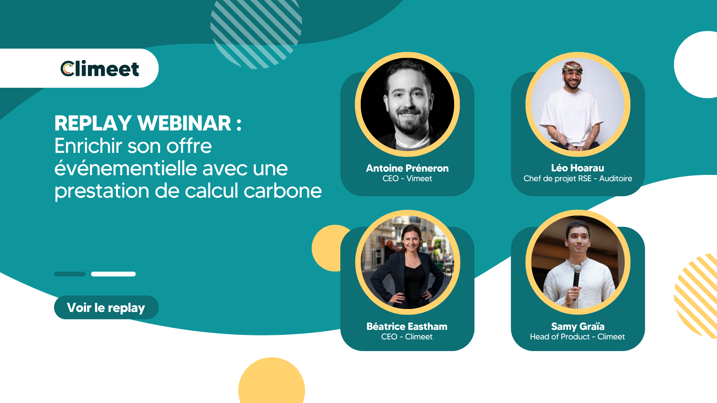 Replay offre agence event